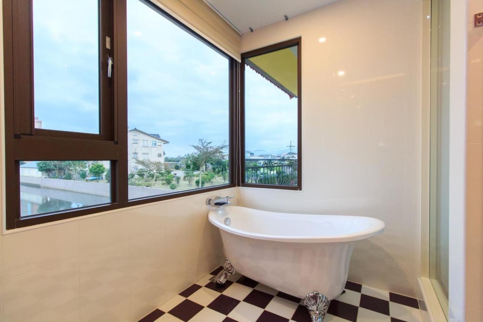 Elegance House Apartment Wujie Exterior foto
